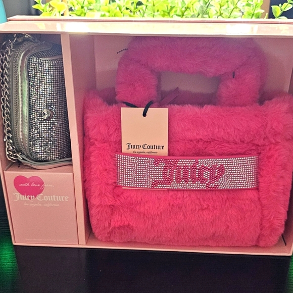 Juicy Couture, NWT, mini tote and coin purse set - Picture 1 of 3